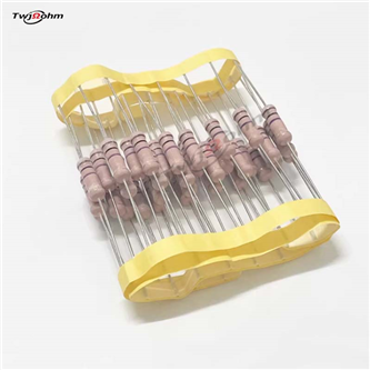RI40-2W Color Ring Glass Film High Voltage Resistors